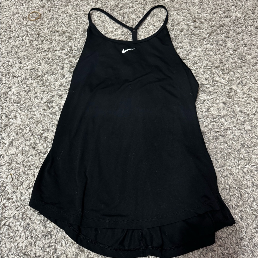 Nike Women's Black Racerback Tank Top